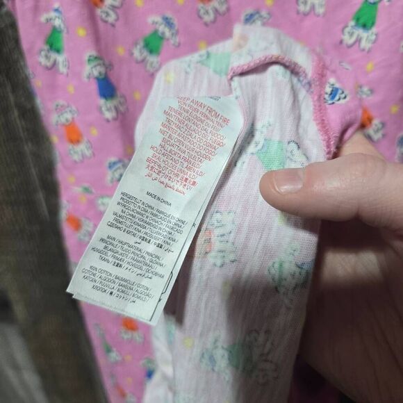Mini Boden Ali Pom Trim Jersey Dress - Picture 6 of 6